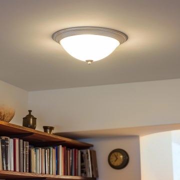 Brilagi - Taklampa CLASSIC 3xE27/60W/230V grädde/patina