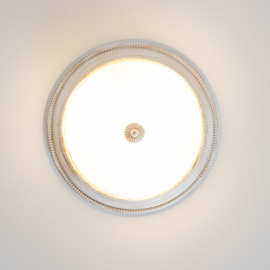 Brilagi - Taklampa CLASSIC 3xE27/60W/230V grädde/patina