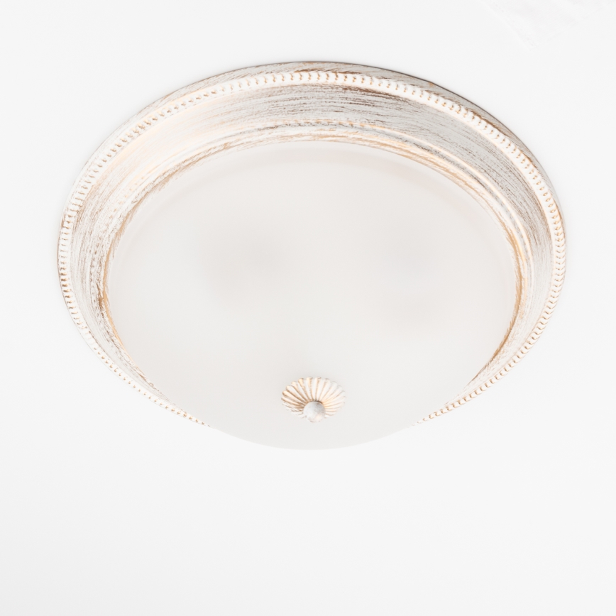 Brilagi - Taklampa CLASSIC 3xE27/60W/230V grädde/patina