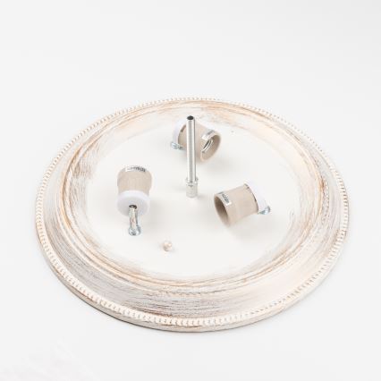 Brilagi - Taklampa CLASSIC 3xE27/60W/230V grädde/patina