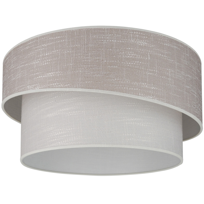 Brilagi - Taklampa DOVER SHINE 1xE27/15W/230V diameter 50 cm grå/grädde
