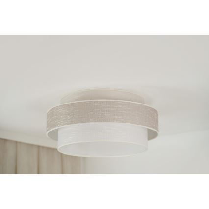 Brilagi - Taklampa DOVER SPACE LED/12W/230V diameter 50 cm 3000K/4000K/6400K grå/grädde