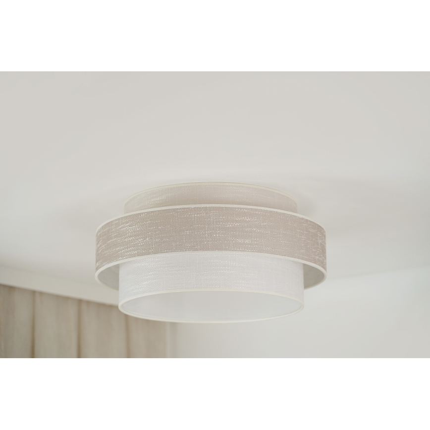 Brilagi - Taklampa DOVER SPACE LED/12W/230V diameter 50 cm 3000K/4000K/6400K grå/grädde