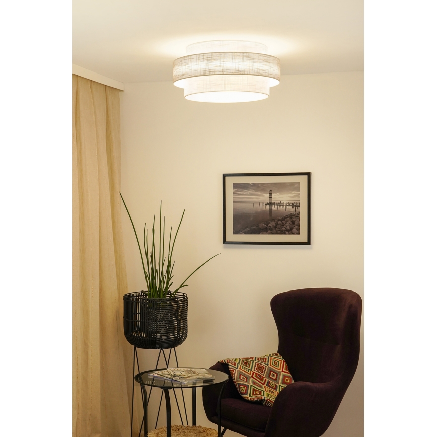 Brilagi - Taklampa DOVER SPACE LED/12W/230V diameter 50 cm 3000K/4000K/6400K grå/grädde