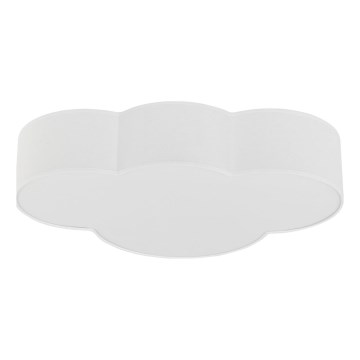 Brilagi - Taklampa för barn NIMBUS 4xE27/15W/230V 46x63 cm vit