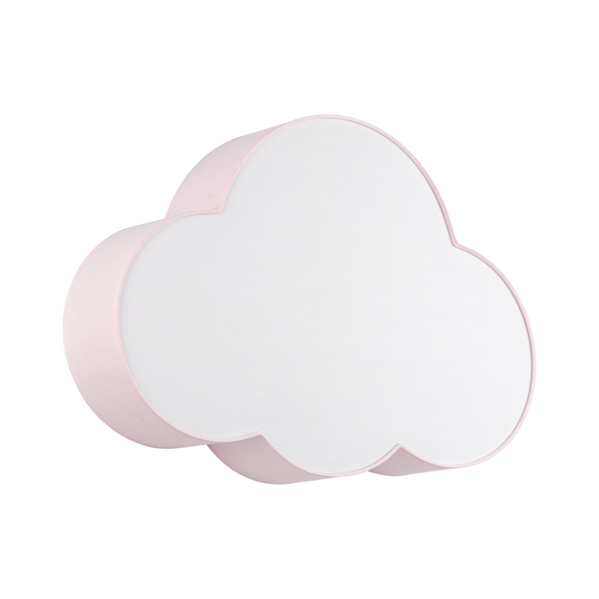 Brilagi - Taklampa för barn NIMBUS 4xE27/15W/230V rosa