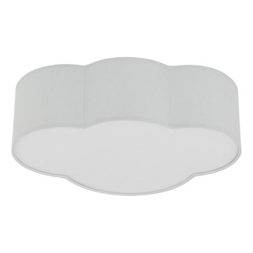 Brilagi - Taklampa för barn NIMBUS MINI 2xE27/15W/230V 31x43 cm grå