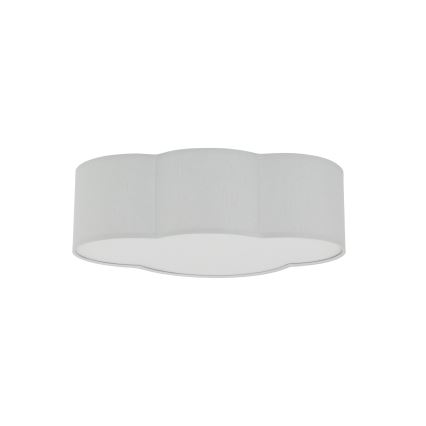 Brilagi - Taklampa för barn NIMBUS MINI 2xE27/15W/230V grå