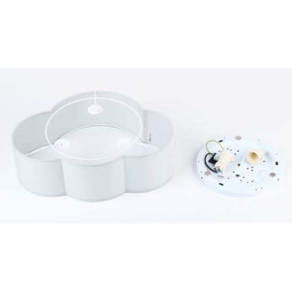 Brilagi - Taklampa för barn NIMBUS MINI 2xE27/15W/230V grå
