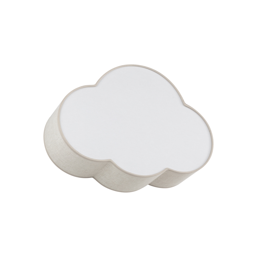Brilagi - Taklampa för barnrum NIMBUS LINEN 2xE27/15W/230V beige
