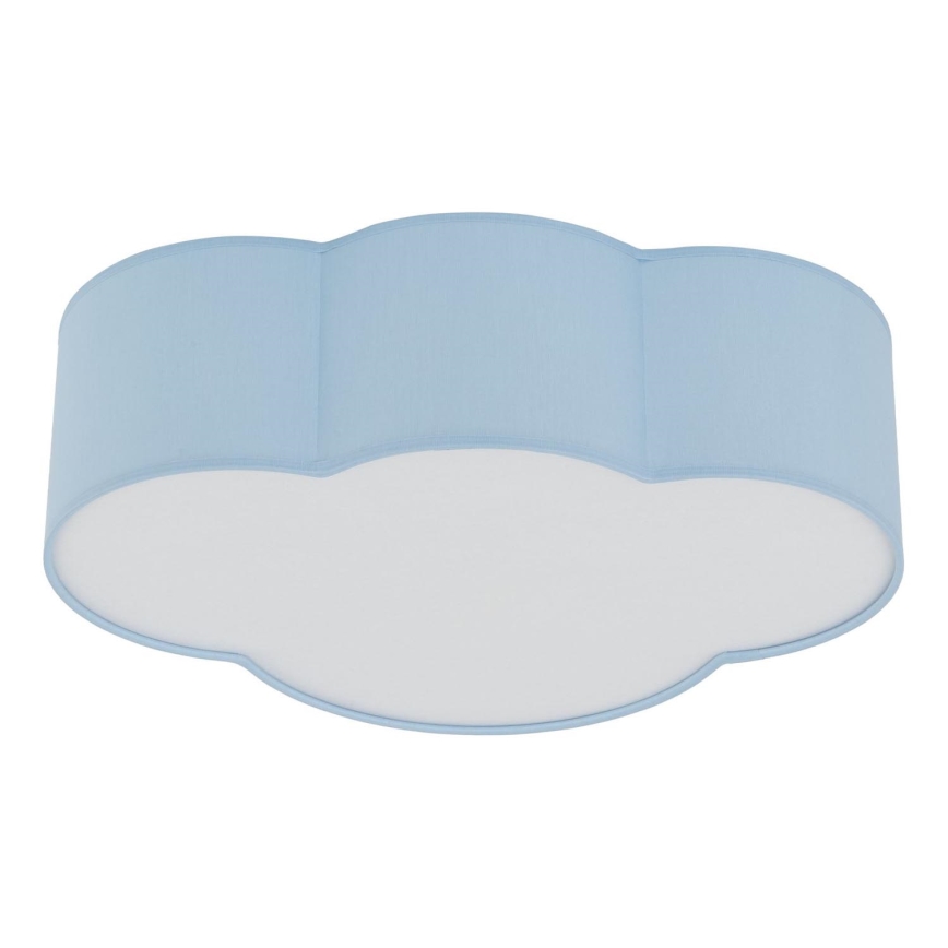 Brilagi - Taklampa för barnrummet NIMBUS MINI 2xE27/15W/230V blå