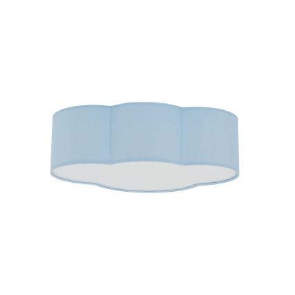 Brilagi - Taklampa för barnrummet NIMBUS MINI 2xE27/15W/230V blå