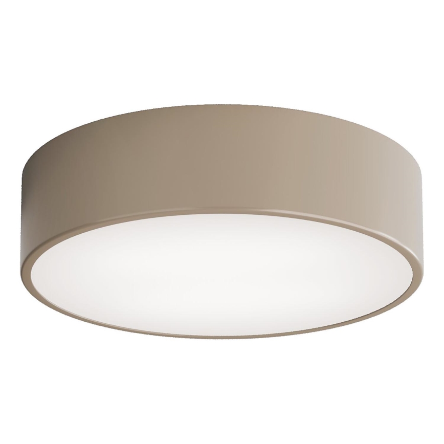 Brilagi - Taklampa för utomhusbruk med sensor CLARE 2xE27/48W/230V diameter 30 cm IP54 beige