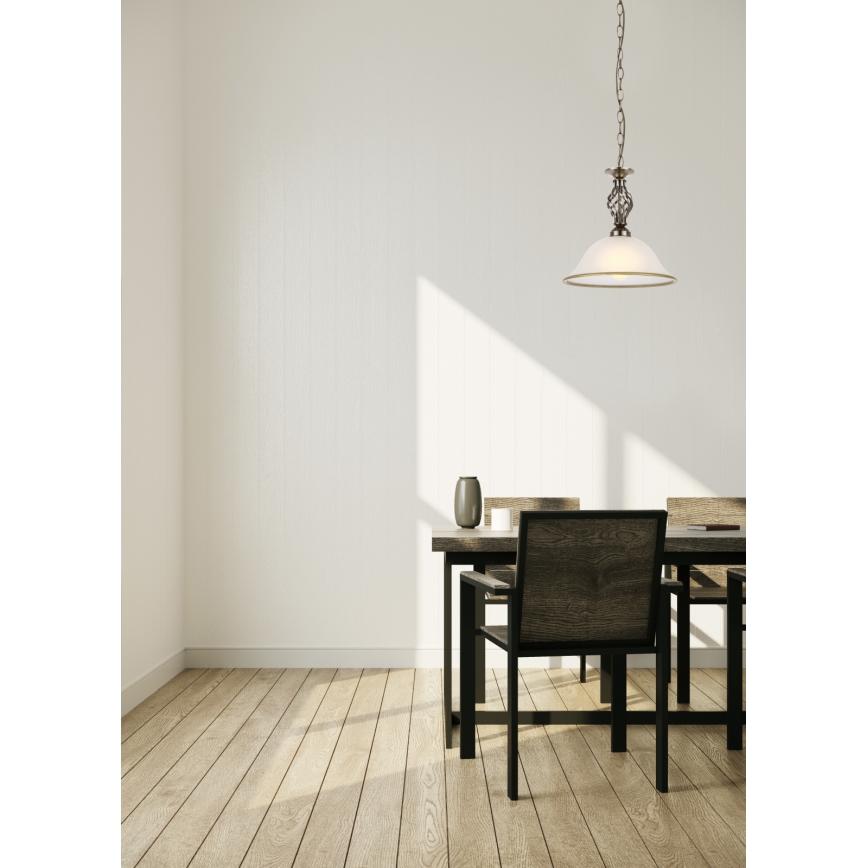 Brilagi - Taklampa med kedja NOSTALGIA 1xE27/60W/230V