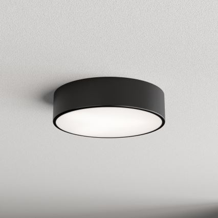 Brilagi - Taklampa med sensor CLARE 2xE27/24W/230V diameter 30 cm svart
