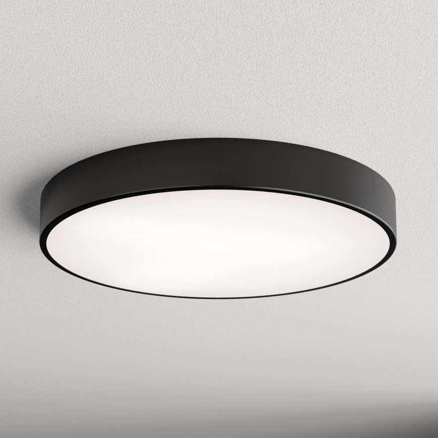 Brilagi - Taklampa med sensor CLARE 5xE27/24W/230V Ø 60 cm svart