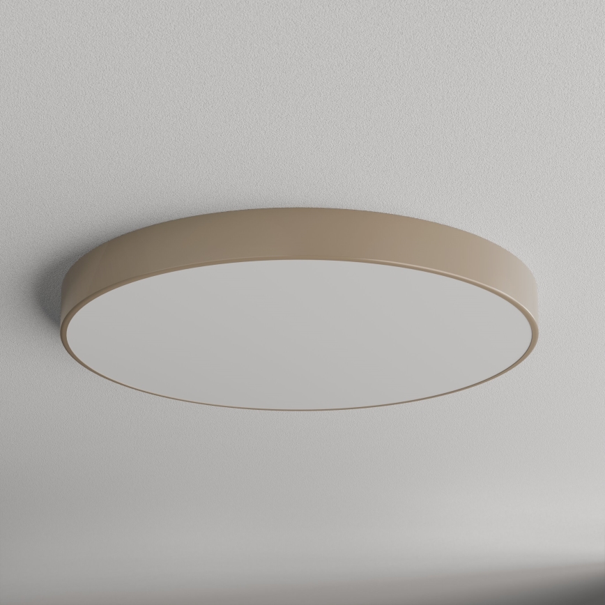 Brilagi - Taklampa med sensor CLARE 6xE27/24W/230V diameter 80 cm beige