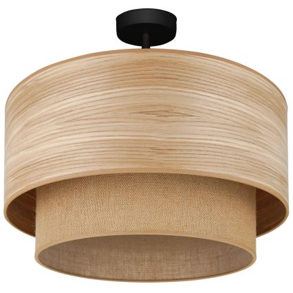 Brilagi - Taklampa MONTANA BOHO 1xE27/15W/230V Ø 45 cm brun