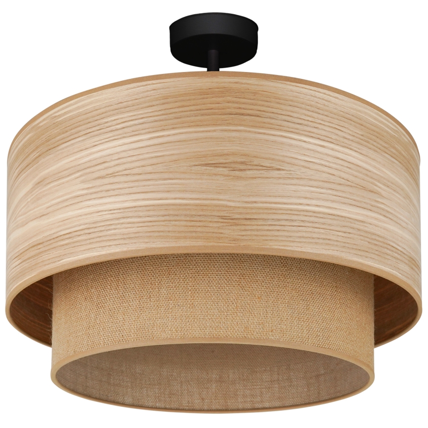 Brilagi - Taklampa MONTANA BOHO 1xE27/15W/230V Ø 45 cm brun