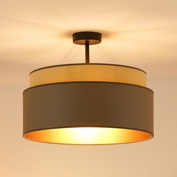 Brilagi - Taklampa OREGON VEGE 1xE27/15W/230V Ø 45 cm grå