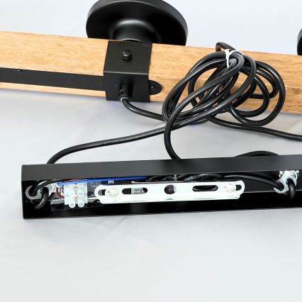 Brilagi - Taklampa på vajer VISTA 4xE27/60W/230V ek