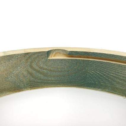 Brilagi - Taklampa PINO 3xE27/15W/230V furu/grön Ø 47,5 cm