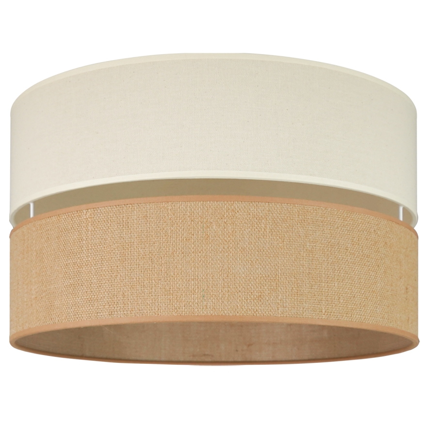 Brilagi - Taklampa ROYAL YUTE 1xE27/15W/230V diameter 40 cm beige/grädde