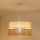 Brilagi - Taklampa ROYAL YUTE 1xE27/15W/230V Ø 40 cm beige/kräm