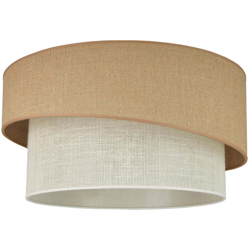 Brilagi - Taklampa SHINE 1xE27/15W/230V diameter 50 cm beige/grädde