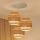 Brilagi - Taklampa SPACE YUTE 3xE27/15W/230V beige/vit