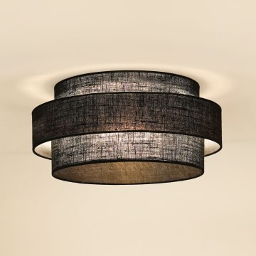 Brilagi - Taklampa SPACE YUTE LED/12W/230V diameter 50 cm 3000K/4000K/6400K svart