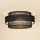 Brilagi - Taklampa SPACE YUTE LED/12W/230V diameter 50 cm 3000K/4000K/6400K svart