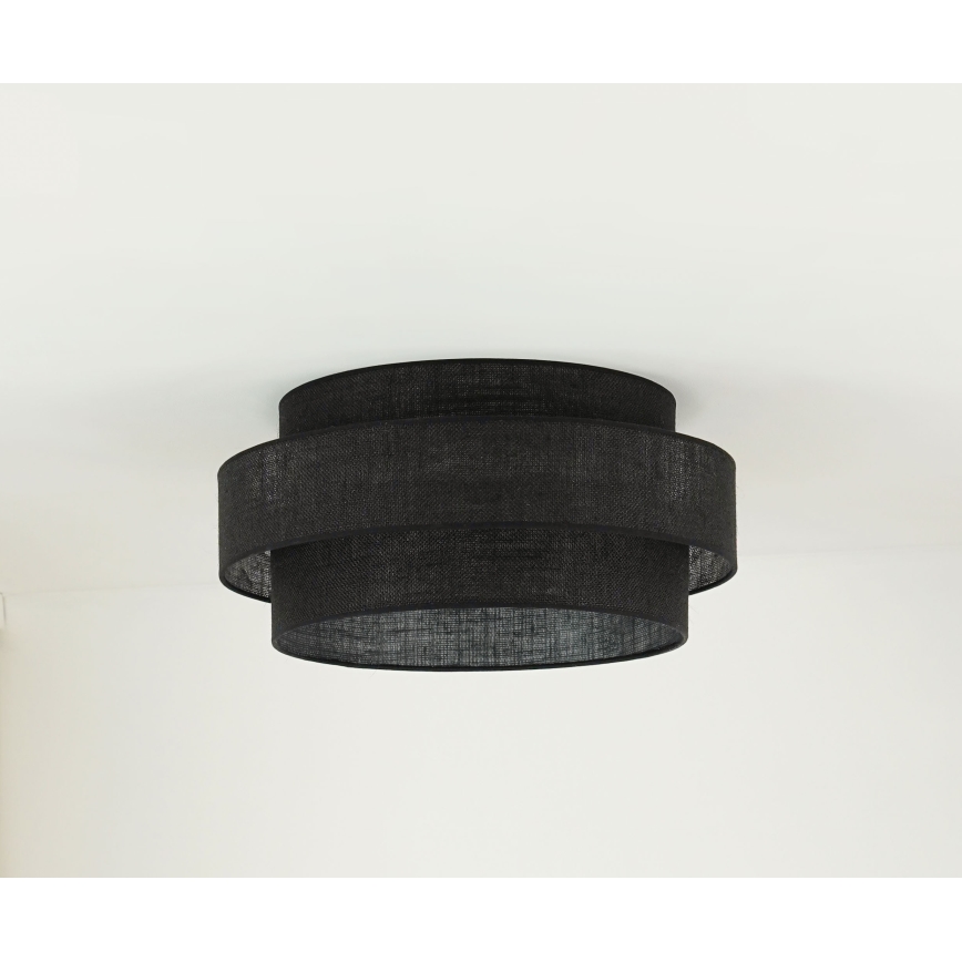 Brilagi - Taklampa SPACE YUTE LED/12W/230V diameter 50 cm 3000K/4000K/6400K svart