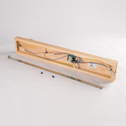 Brilagi - Takspot HYGGE 4xE14/15W/230V gummiträ/rökfärgad