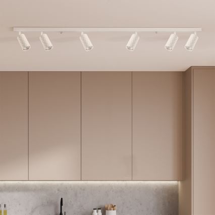 Brilagi - Takspot SELE DIAMANT 6xGU10/30W/230V vit