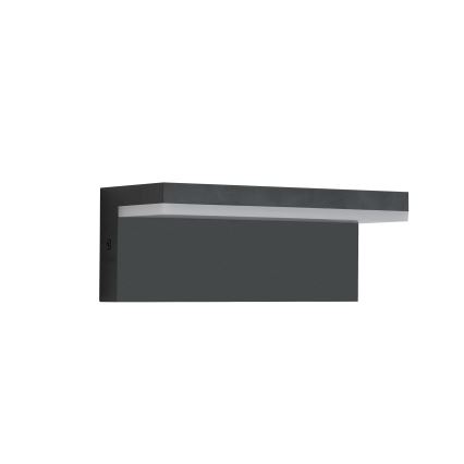 Brilagi - TESSI LED utomhusvägglampa 10W/230V svart IP54