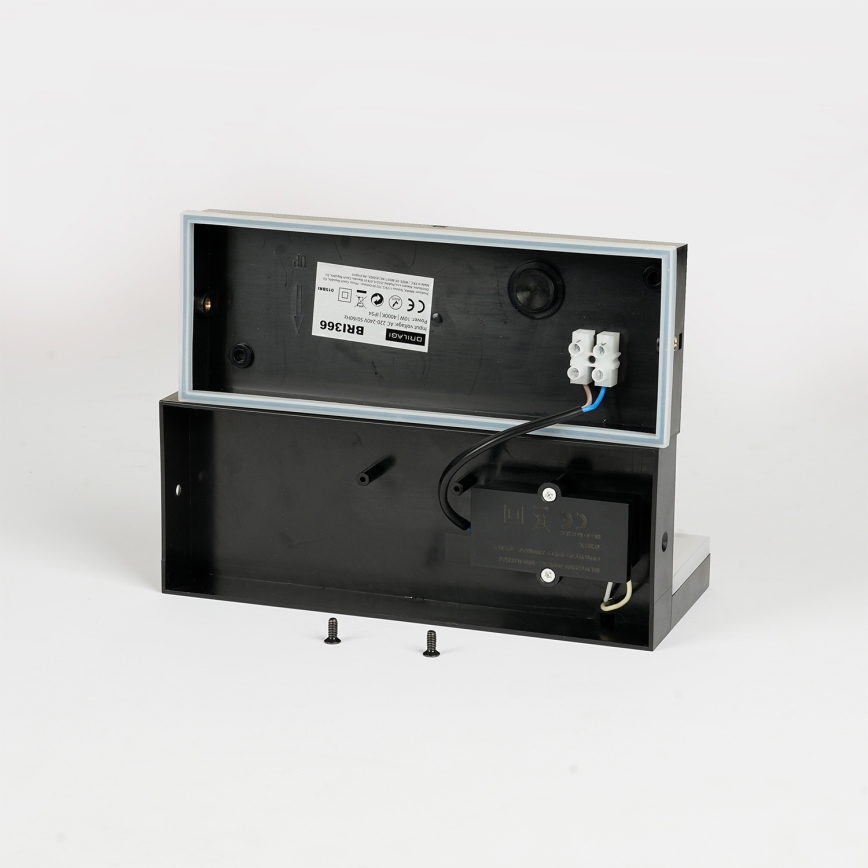 Brilagi - TESSI LED utomhusvägglampa 10W/230V svart IP54