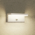 Brilagi - TESSI LED väggarmatur för utomhusbruk med sensor LED/10W/230V vit IP54