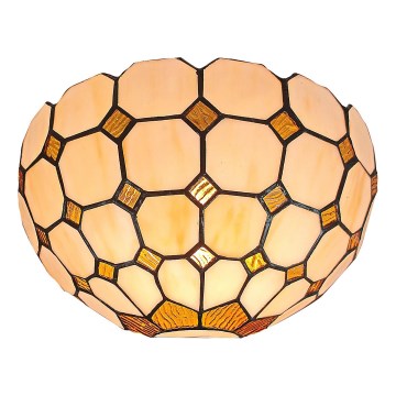 Brilagi - Tiffany-vägglampa DORAN i glasmosaik 1xE14/40W/230V