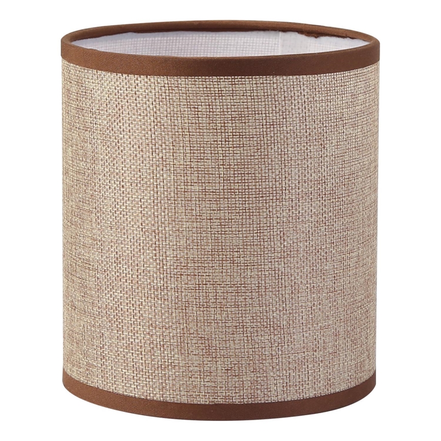 Brilagi - Universal lampskärm NUBILA E27 15,5x14 cm brun