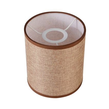 Brilagi - Universal lampskärm NUBILA E27 15,5x14 cm brun