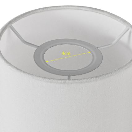 Brilagi - Universal lampskärm NUBILA E27 15,5x14 cm vit
