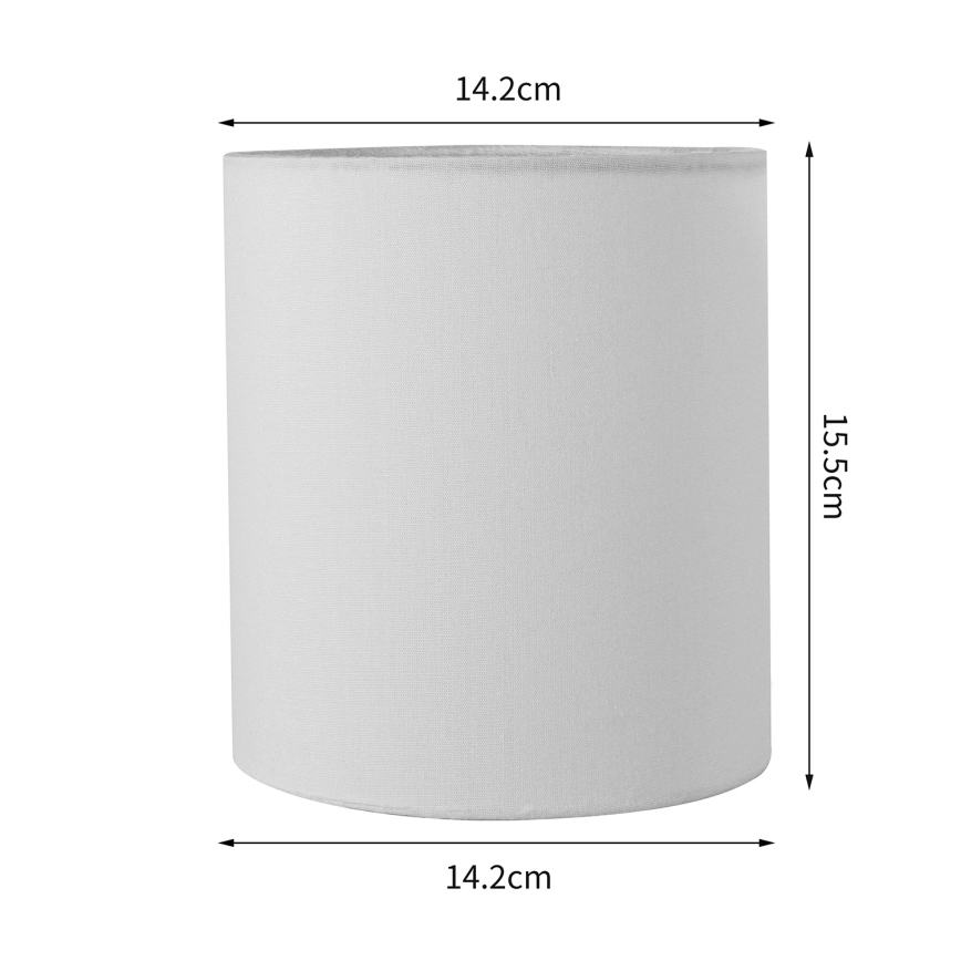 Brilagi - Universal lampskärm NUBILA E27 15,5x14 cm vit