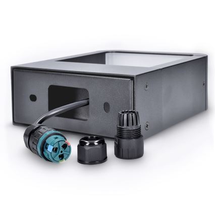 Brilagi - LED vägglampa för utomhusbruk BARI LED/7W/230V 3000/4000/6000K antracit IP54