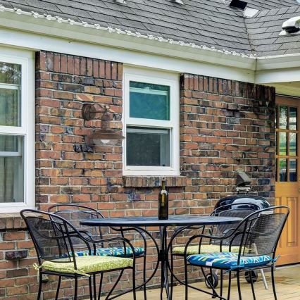 Brilagi - Utomhus väggarmatur MOLDE 1xE27/60W/230V IP44 brons/patina