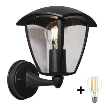 Brilagi -  Utomhus Väggbelysning LUNA 1xE27/60W/230V IP44