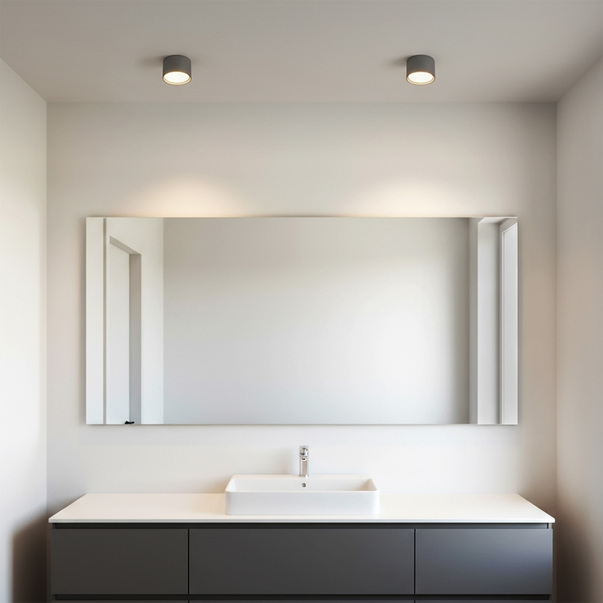 Brilagi - Utomhusspotarmatur SMOOTH 1xGX53/15W/230V antracit