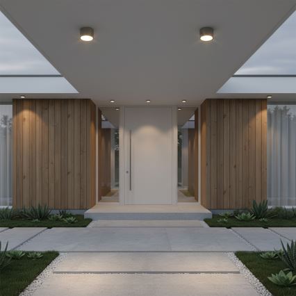 Brilagi - Utomhusspotarmatur SMOOTH 1xGX53/15W/230V antracit