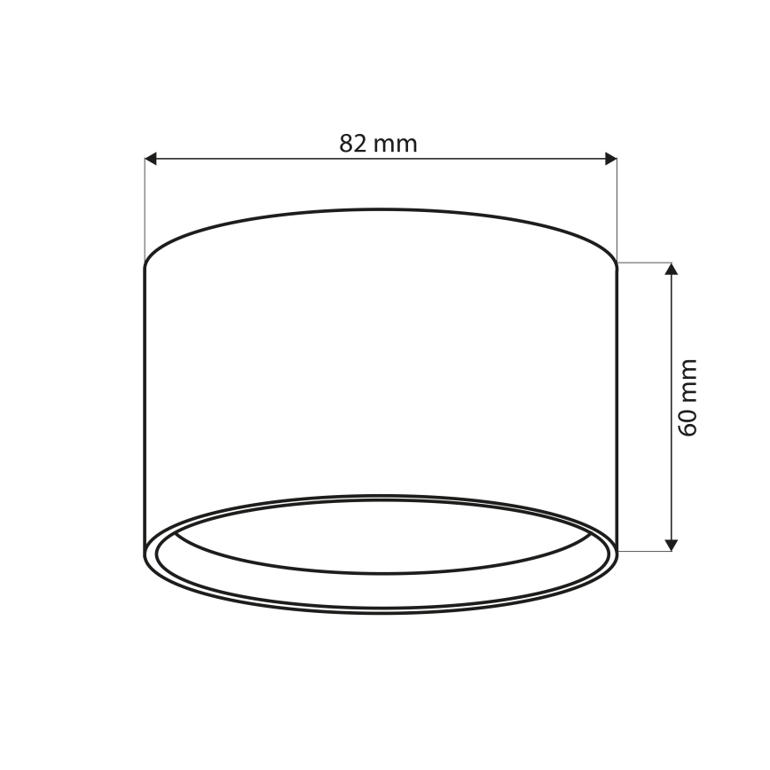 Brilagi - Utomhusspotarmatur SMOOTH 1xGX53/15W/230V antracit