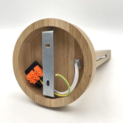Brilagi - Vägglampa ANTHONY 1xE14/40W/230V ek/beige